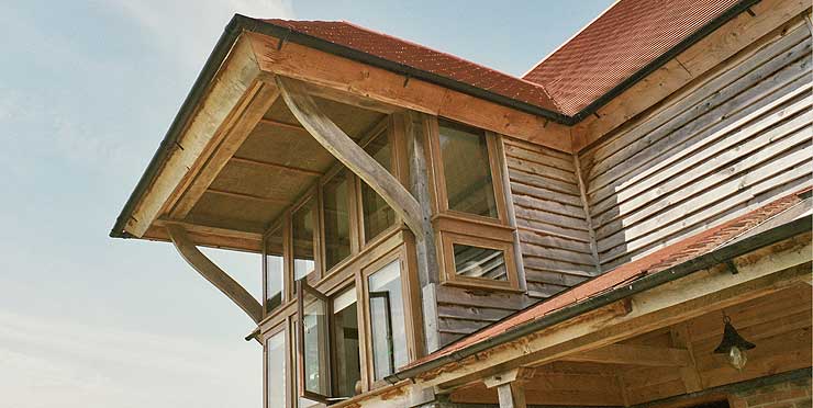 The Oak Frame Carpentry Company: External Cladding 